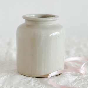 Antique French Mustard Jar Pot